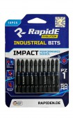 Насадка PZ1*50мм ПРОФИ, 1/4", с усиленным магнитом, Rapide IMPACT