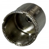 Коронка по стеклу и плитке 65мм с отверстием для направляющего сверла, RapidE