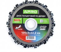 Диск цепной, 125*22*2 14Т, Apro (830640)