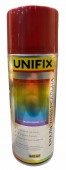 Краска аэрозольная акриловая Сигнальный красный глянец, универсальная, RAL 3001 400мл, UNIFIX