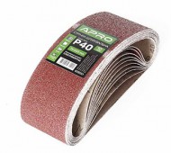 Лента шлифовальная 76х457мм, Р100, APRO (уп.-10шт.)