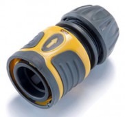 Коннектор 1/2", прорезиненный, блистер, Сила (551181)