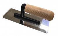 Терка из нерж. "Веницианка", 90мм x 240мм, дерев. ручка, MAGtools