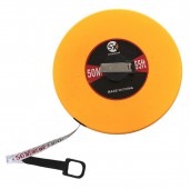 Рулетка 30м, полотно стекловолокно, ручной механизм сматывания, MAGtools