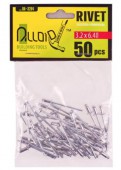 Заклепки алюмінієві 3,2 мм х 6,00 мм - 50шт.