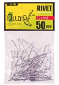 Заклепки алюминиевые 3,2мм х 10,00мм – 50шт. Alloid