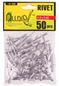 Заклепки алюмінієві 4,8 мм х 10,00 мм – 50шт. Alloid