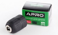 Патрон на дриль самозатискний від 2 до 13мм, 1/2", APRO (898915)