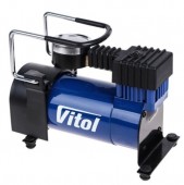 Автомобільний компресор однопоршневий 35 л/хв., 12 Атм., від прикурювача ViTOL (47721)