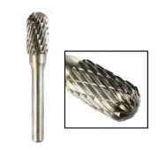 Шарошка (борфреза) по металу CX 06 закруглений наконечник, Carbide Rotary File