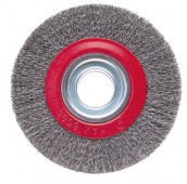 INTERTOOL Щетка дисковая из рифленой проволоки  D150, посад. отв. 32мм, INTERTOOL (BT-6150)