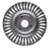 INTERTOOL Щетка дисковая из плетенной проволоки  D200, посад. отв. 32мм, INTERTOOL (BT-7200)