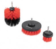 Щетки из нейлона для дрели (51,83,102мм), набор 3 шт, INTERTOOL (BT-0301)