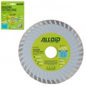 Диск алмазный ТУРБО ВОЛНА, 125*22,23мм, алмазная крошка 22-24%, Alloid (DS-7125TW)