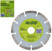 Диск алмазный СЕГМЕНТ, 125*22,23мм, алмазная крошка 22-24%, Alloid (DS-7125S)