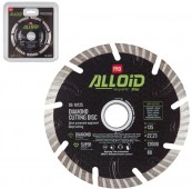 Диск алмазный ТУРБО-ГЛУБОКИЙ РЕЗ, 125*2*22,23мм, алмазная крошка 20-24%, Alloid Pro (DS-18125)