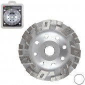 Алмазная чашка 125мм, СЕГМЕНТ S-образный, 22-24%,  Alloid Pro (DG-3125AS)