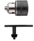 Патрон на дрель + ключ от 1,5 до 13мм, В16, INTERTOOL (ST-1224)