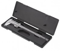 Штангенциркуль 200мм, в пласт. футляре, INTERTOOL (MT-3020)