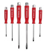 Набір викруток 6 шт., ударні, INTERTOOL (HT-0403)