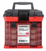 Органайзер многофункциональный для метизов 11" 279*184*260 мм, INTERTOOL (BX-4020)