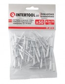 Заклепки алюмінієві 4,0 мм х 18,00 мм - 50шт. INTERTOOL (RT-4018)