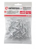 Заклепки алюмінієві 4,8 мм х 10,00 мм - 50шт. INTERTOOL (RT-4810)