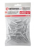 Заклепки алюмінієві 4,8 мм х 22,00 мм - 50шт. INTERTOOL (RT-4822)