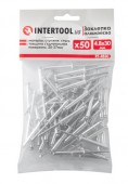 Заклепки алюмінієві 4,8 мм х 30,00 мм - 50шт. INTERTOOL (RT-4830)