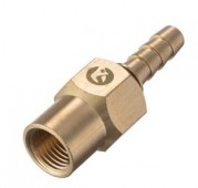 Шарнір поворотний ВР 1/4" на шланг 8мм, латунь, INTERTOOL (PT-2201)