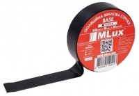 Изолента 20мх19ммх0,13мм, черная, не горючая, MLux (аналог 3M)