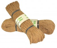 Канат (джут 100%) 6мм 100м, Украина