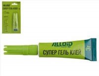 Суперклей ГЕЛЬ 3г., на блістері, Alloid