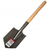 Лопата саперная мини, заточенная, с деревянной ручкой, WoffMann Profesionall