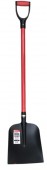 Лопата совковая с фибергласовой ручкой, 240*280*1050 мм, WoffMann Profesionall