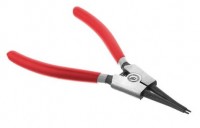 Щипці 180мм, прямі на розтискання, обрезин., INTERTOOL (HT-7013)