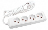 Удлинитель 5м, 4 гнезда, Lumico-Elisa (L-9405)