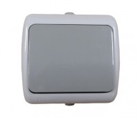 Выключатель наружный 1кл, защита от влаги, Lumico-Viola (L-3501)