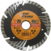 Диск алмазний ТУРБО ПРОТЕКТ, 125*22,23мм, алмазна крихта 22-24%, VMF EURO Industrial