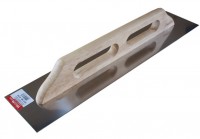 Терка из нерж. 130мм x 580мм, дерев. ручка, "Швейцарская" "WoffMann"