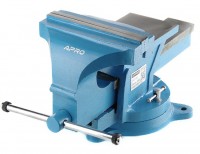 Тиски слюсарні поворотні 200 мм, APRO (340115)