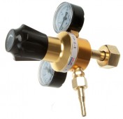 Вуглекислотний редуктор з манометром, УР-6-6 (16 МПа), корпус алюмінієвий, JS (P-1988)