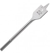 Сверло по дереву перьевое 22мм, шестигран. хв., INTERTOOL (SWF-2215)