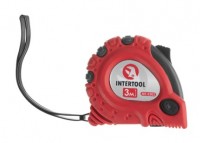 Рулетка с магнитом и 3-мя фиксаторами, 3м*16мм, блистер, INTERTOOL (MT-0303)
