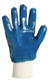 Перчатка кислотно масло-бензостойкая, "мягкий" манжет (синие), размер 10", DOLONI (850)