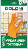 Перчатка резиновая "бокал", латексная, размер XL, DOLONI (4563)
