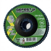 КЛТ  125*22мм, Р60, оксид алюминия, GEFEST