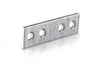 Пластина перфорована 80х15х2мм, оцинкована (уп.-50шт) APRO (86582)