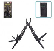 Мультитул 12 в 1 (плоскогубцы, кусачки, нож, ножовка, открывалка для бутылок и консервов, отвертки, напильник и другие инструме