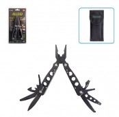 Мультитул 13 в 1 (плоскогубцы, кусачки, нож, серрейторный нож, отвертка, открывалка для бутылок, консервный нож, пила, напильни